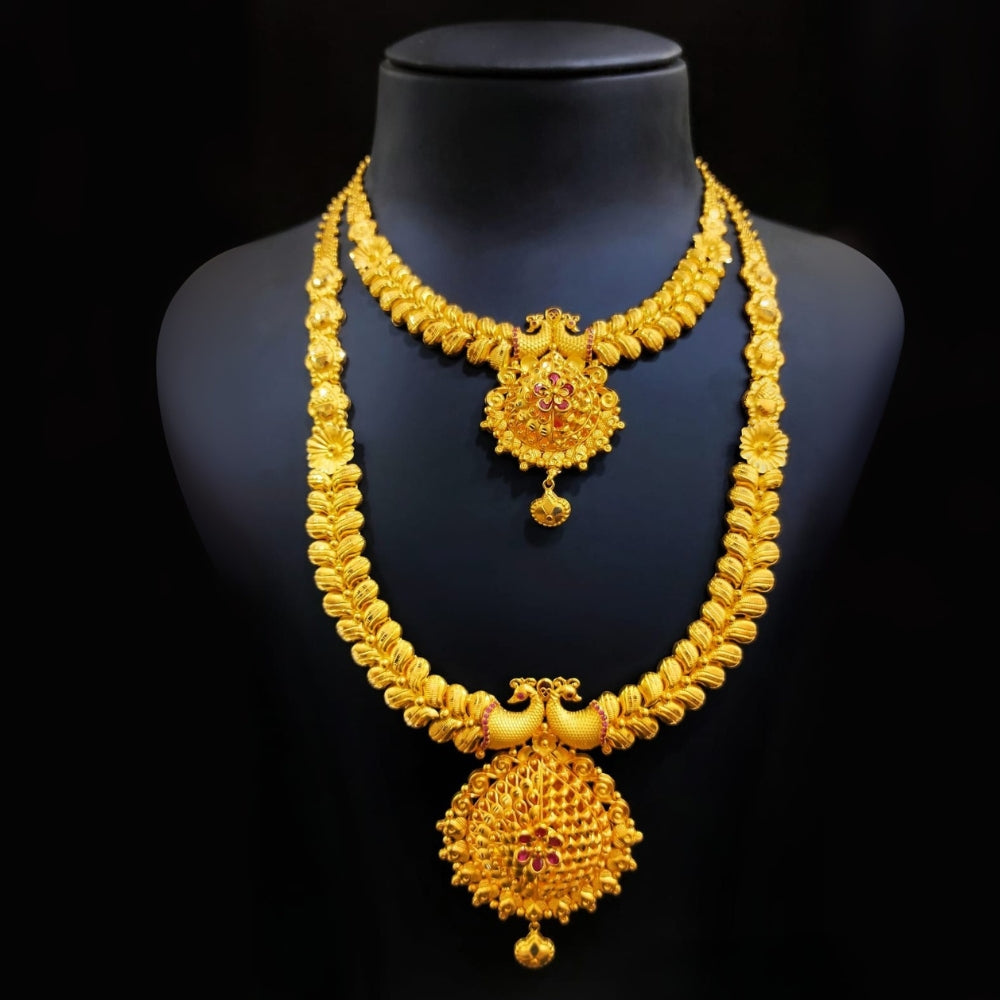 Peacock Glory 22K Gold Haram