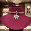 22K Gold Stonework Choker