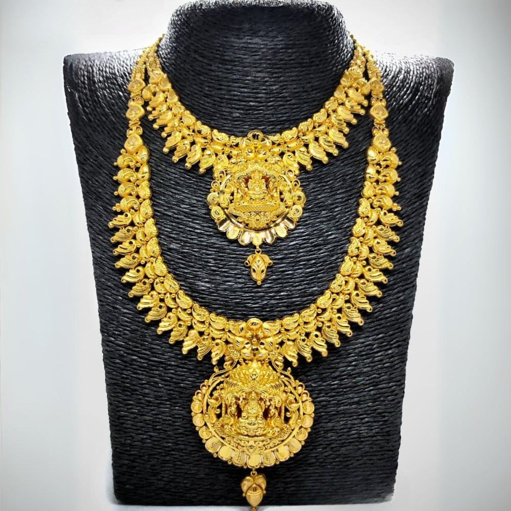 Divine Lakshmi Heritage 22K Gold Haram