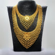 Golden Petals 22K Gold Necklace Set