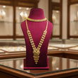 Heritage Filigree 22K Long Haram Necklace