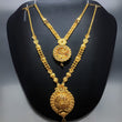 Royal Lakshmi Enamel 22K Gold Haram