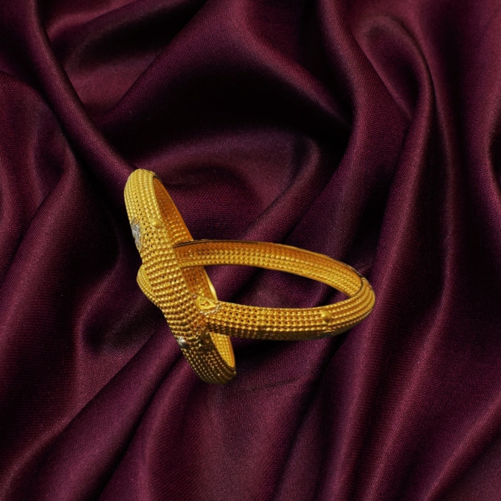 Royal Mesh Gold Bangles